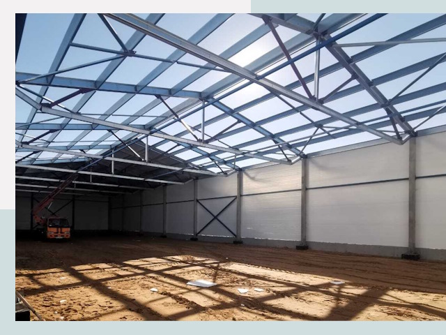 Строительство сенохранилищ в Домодедове