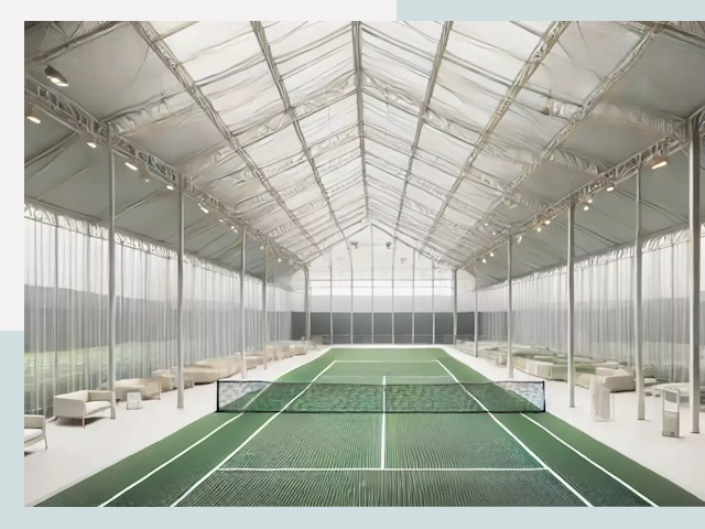 Строительство теннисных кортов в Домодедове