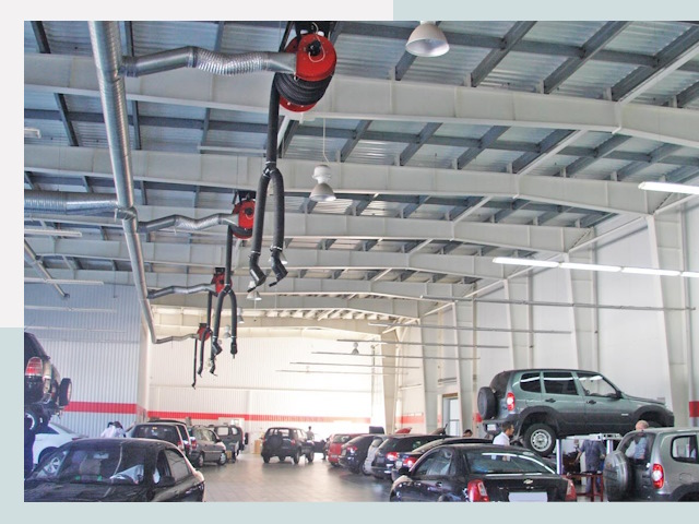 Строительство автосалонов из металлоконструкций от 632 руб.