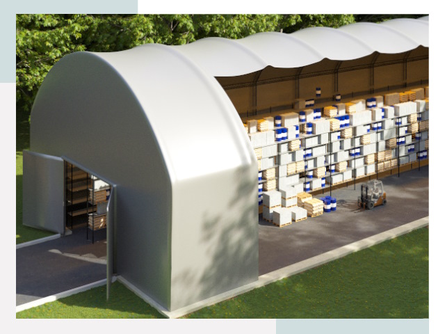 Тентовые ангары в Домодедове