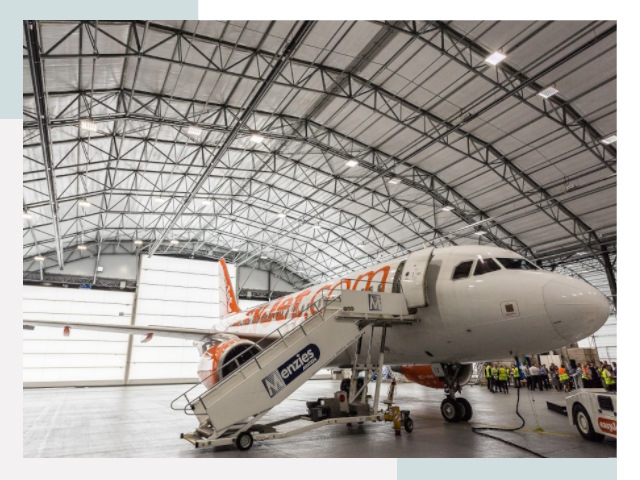 Авиационные ангары в Домодедове