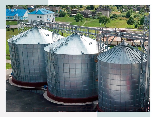 Металлические силосы в Домодедове