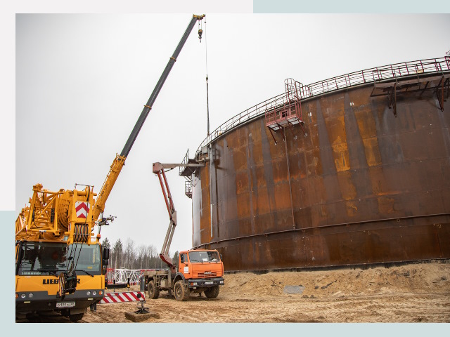 Монтаж резервуаров в Домодедове от 632 руб. за м³