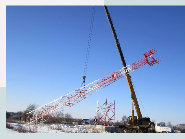 Строительство башен связи в Домодедове от 632 руб.