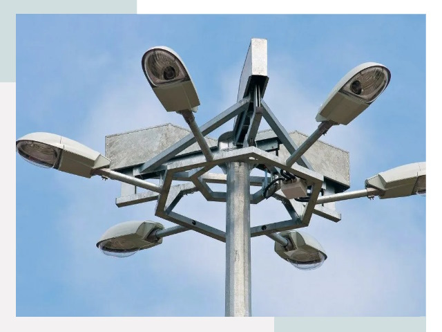 Монтаж осветительных мачт в Домодедове