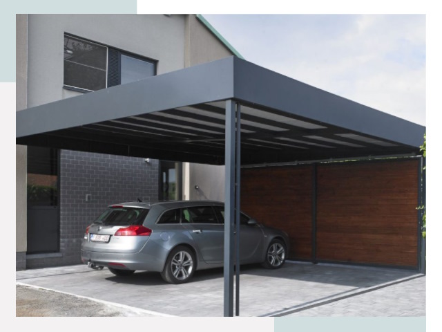 Металлические навесы в Домодедове