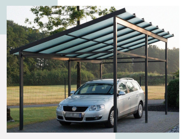 Навесы для автомобилей в Домодедове