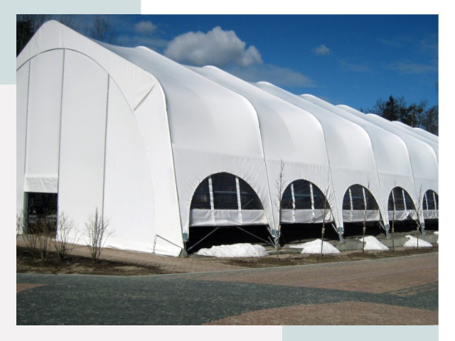Каркасно-тентовые сооружения в Домодедове