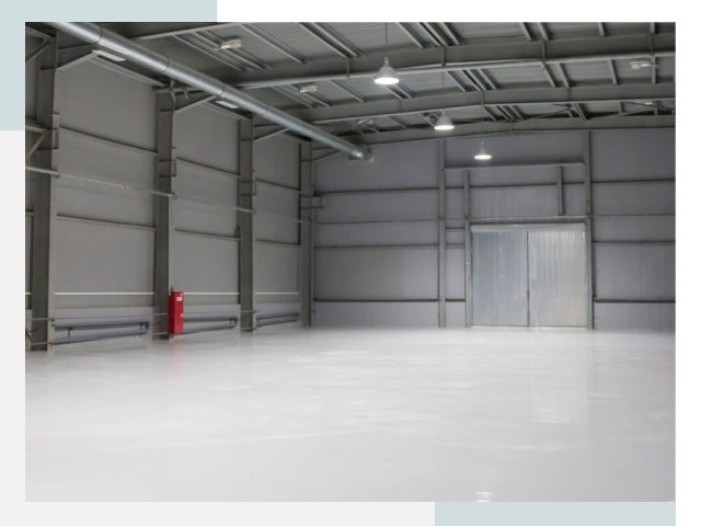 Полы для ангаров в Домодедове