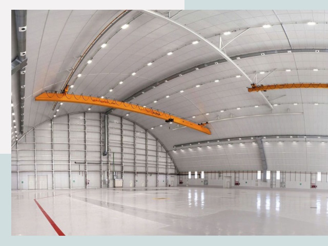 Оснащение ангаров в Домодедово от СтальСтрой-Дмд - цена от 632 руб.