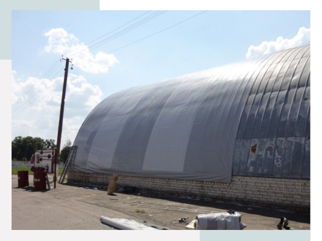 Ремонт ангаров в Домодедове