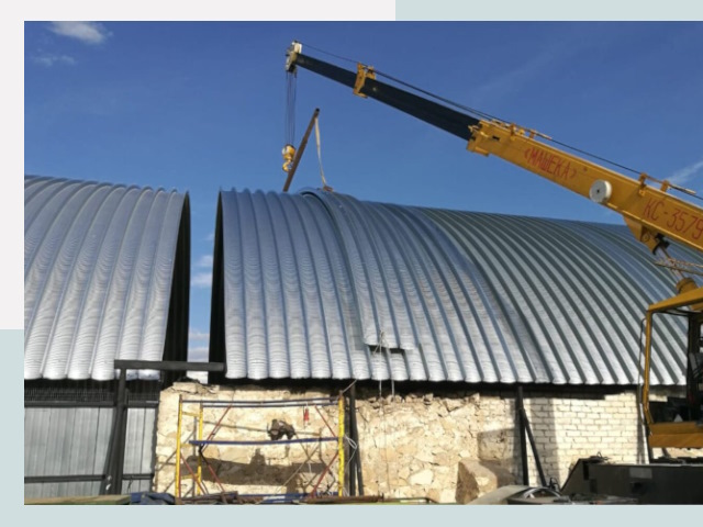 Реконструкция ангаров в Домодедове от 632 руб.