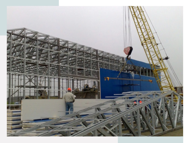 Монтаж ангаров в Домодедове