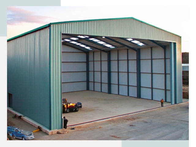 Строительство ангаров в Домодедове