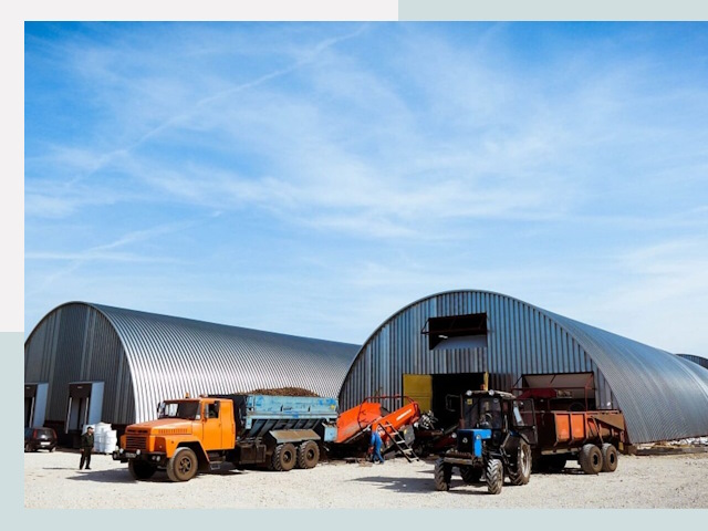 Ангары для спецтехники в Домодедове