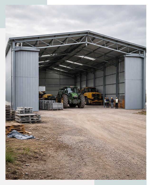 Ангары для сельхозтехники в Домодедове от 21052 р. | СтальСтрой-Дмд