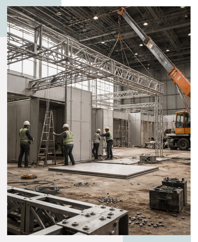 Строительство выставочных павильонов в Домодедове от 36841 р.| СтальСтрой-Дмд