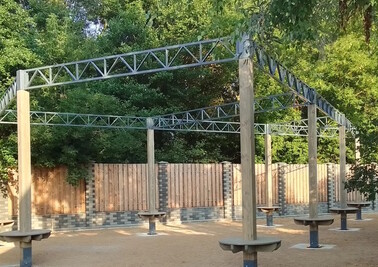 Терраса из металлоконструкций под ключ, проектирование, изготовление и монтаж от СтальСтрой-Дмд